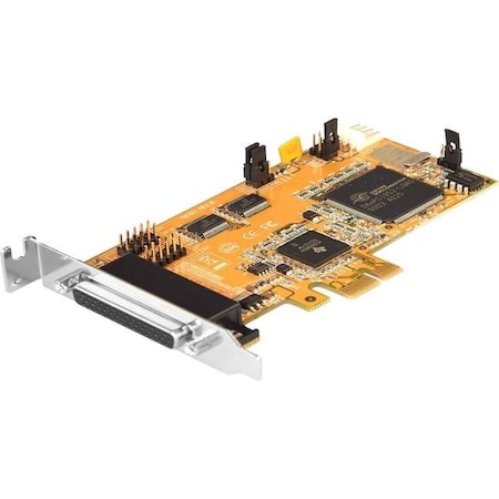 Antaira 2-Port RS-232 + 1-port Parallel PCI Express Card, Low Profile *Power Over Pin-9 MSC-202ALP1